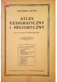 Atlas Geograficzny i Historyczny dla IV klasy Gimnazjalnej 1936 r.