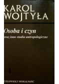 Osoba i czyn oraz inne studia antropologiczne Tom 4
