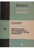 Obliczanie konstrukcji na sprężystym podłożu