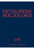 Encyklopedia socjologii tom 3 O R