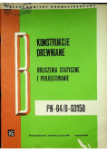 Konstrukcje drewniane obliczenia statyczne i projektowanie