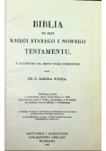 Biblia to jest całe Pismo Święte Starego i Nowego Testamentu 1950 r.