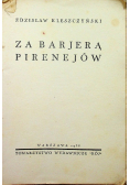 Za barjerą pirenejów 1936 r.