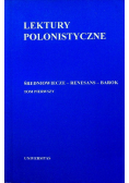 Lektury polonistyczne Tom I