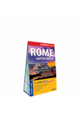 Rzym i Watykan (Rome and the Vatican) kieszonkowy laminowany plan miasta 1:15 000