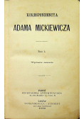 Korespondencya Adama Mickiewicza tom 1 1880 r.