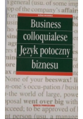 Business colloquialese Język potoczny biznesu