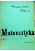 Matematyka Część II