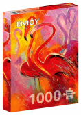 Puzzle 1000 Flamingi