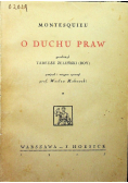 O duchu praw 1927 r.