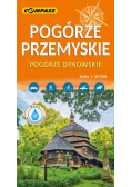 Pogórze Przemyskie, Pogórze Dynowskie mapa laminowana