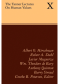 The Tanner Lectures on Human Values