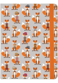 Notatnik midi Eleganckie Lisy