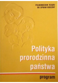 Polityka prorodzinna państwa program