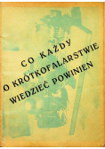 Co każdy o krótkofalarstwie wiedzieć powinien 1937 r.