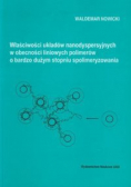Właściwości układów nanodyspersyjnych w obecności liniowych polimerów o bardzo dużym stopniu spolimeryzowania