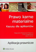 Prawo karne materialne Kazusy dla aplikantów