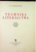 Technika liternictwa
