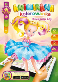Kolorowanka A4/8 4D Księżniczka Lilly