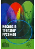 Recepcja Transfer Przekład Tom 2