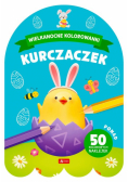 Wielkanocne kolorowanki Kurczaczek