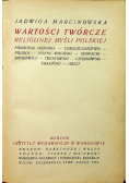Wartości twórcze religijnej myśli polskiej 1922 r.