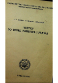 Wstęp do teorii państwa i prawa