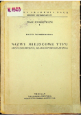 Nazwy miejscowe typu Mroczkowizna, Klimontowszczyzna
