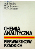 Chemia analityczna