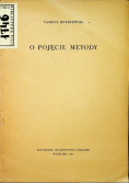 O pojęciu metody