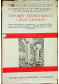 Tryumfy eksperymentu i jego granice 1938 r.