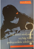 Jak dzieci niesłyszące czyteją teksty podręczników szkolnych