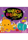 Maluch koloruje i poznaje kolory