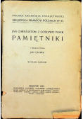 Chryzostom Pasek Pamiętniki 1929 r.