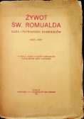 Żywot Św Romualda 1927 r.