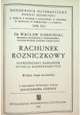 Rachunek różniczkowy 1947 r.