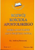 Rozwój kościoła apostolskiego