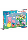 Puzzle 3x48 Super Kolor Peppa Pig