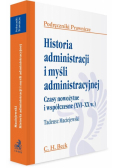 Historia administracji i myśli administracyjnej