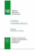 W trosce o kulturę logiczną