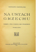 Na ustach grzechu 1922 r.
