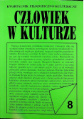 Człowiek w Kulturze numer 8
