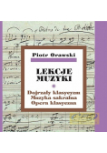 Lekcje muzyki Dojrzały klasycyzm Muzyka sakralna Opera klasyczna