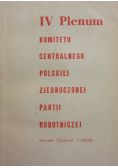 IV plenum komitetu centralnego polskiej zjednoczonej partii robotniczej