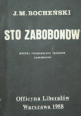 Sto zabobonów Krótki filozoficzny słownik zabobonów