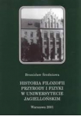 Historia filozofii przyrody i fizyki w uniwersytecie Jagiellońskim