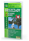 Mapa turystyczna Bieszczady 2w1 WIT