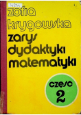 Zarys dydaktyki matematyki część 2
