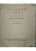 Dziadów część III 1925 r.