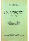 Święty Ambroży 1926 r